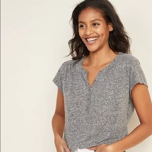 XS Old Navy Henley Short Sleeve Shirt